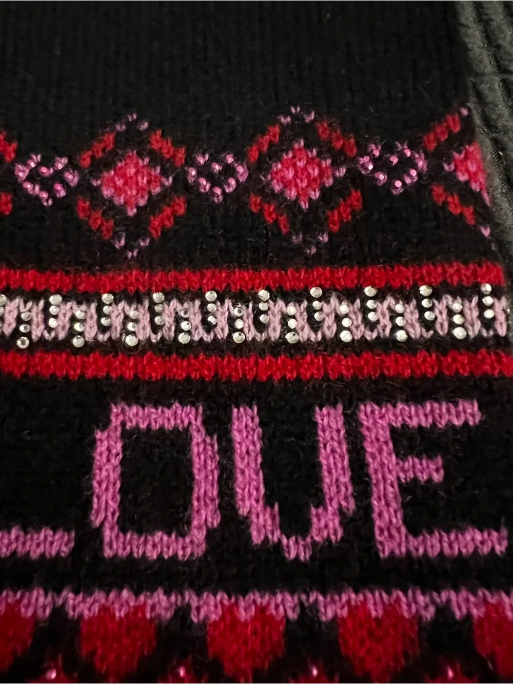 Johnny Was  'Love' Knit Long Gloves